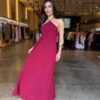 Vestido Plissado Rafa - Marsala