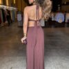 Vestido Longo Fluit Fivela