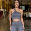 Conjunto Fitness Canelado
