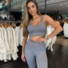 Conjunto Fitness Canelado Premium