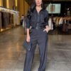Conjunto Social Camisa Botões - Preto