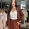 Conjunto Blazer e Pantalona