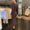 Vestido Mid Modal Transpassado Rafa