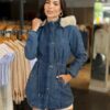 Parka Chic Jeans Lavagem