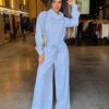 Conjunto Comfy Gola Boba ﻿ - Azul Claro