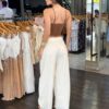 Calça Balloon - Branco