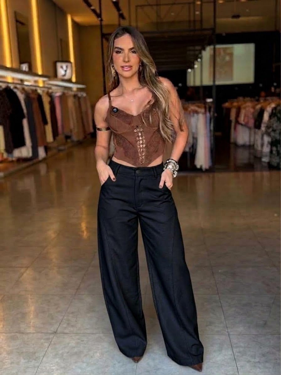 Calça Balloon - Preto